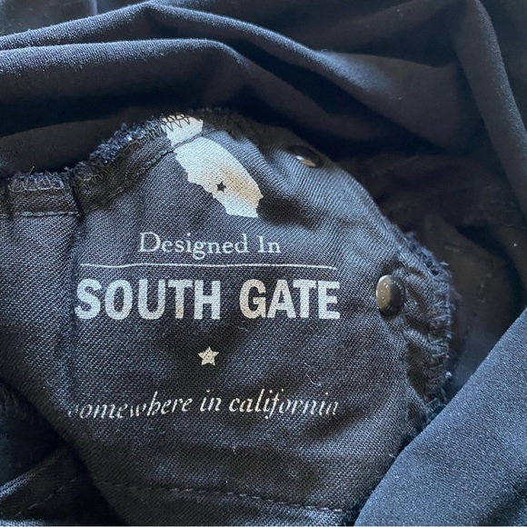 AG Adriano Goldschmeid Secret Fit Belly Black Maternity Pants Size 27 - Picture 8 of 13